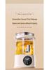 Large Capacity Borosilicate Glass Electric Tea Kettle with Faucet