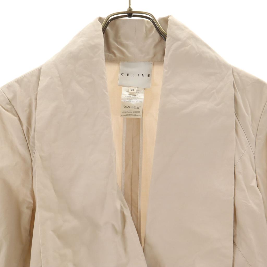 CELINE Made in France Jacket 38 Ivory Women Used