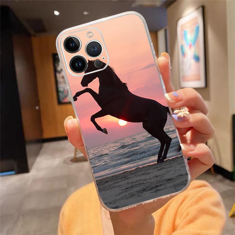 Phone Case For iphone 17 Pro Air 17ProMax 16 15 14 13 Pro Max 16 15 14 13 Pro 15Plus foal Horse
