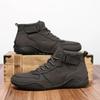 Fashion Fashion Men Casual Boots Leather Men Shoes Luxury High Quality Ankle Boots Waterproof Winter Sport Shoes for Men Motorcycle Boot