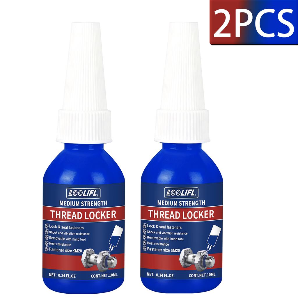 50ML 243 Blue Medium Strength Threadlockers,Universal Thread Adhesives,For All Metal Threaded Components,Removable Waterproof Thread Lock3