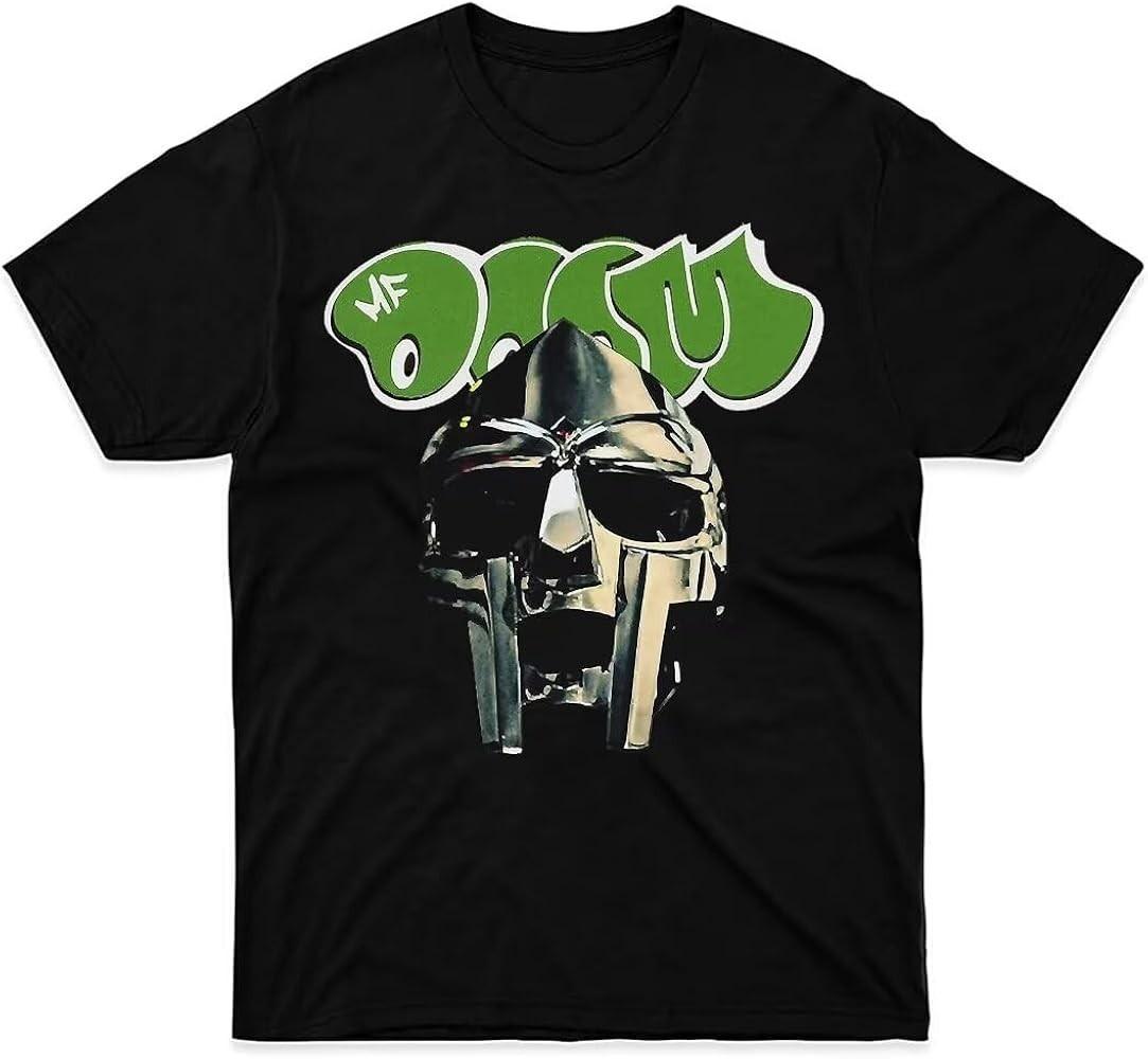 HOT! MF Doom Mask Black Cotton T-Shirt Full size S-5XL HL906 S
