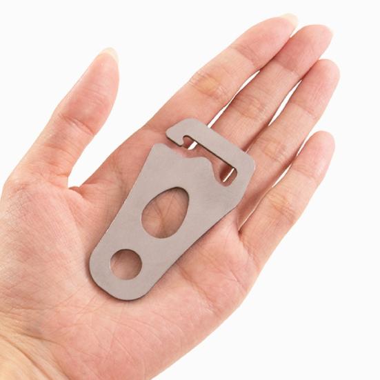 Stainless Steel Wind Rope Buckle Heavy Duty Outdoor Camping Hiking Backpacking Tent Canopy Guyline Cord Adjuster Board Rope Tensioner