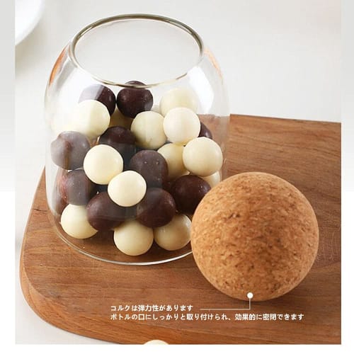 Huiyu Glass Canister, 500ml-A1, Glass Storage Tank, Sealed Glass Jar, Storage Container, Airtight Can for Grains, Food Storage, Coffee Beans, Snacks,
