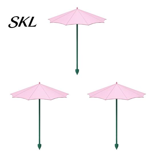 Plant Umbrella 10 Inch Diam Umbrella, Outdoor UV Protection Shade, Mini Parasol Provides Shade Patio Sunshade To ?Defend Plants from Blazing