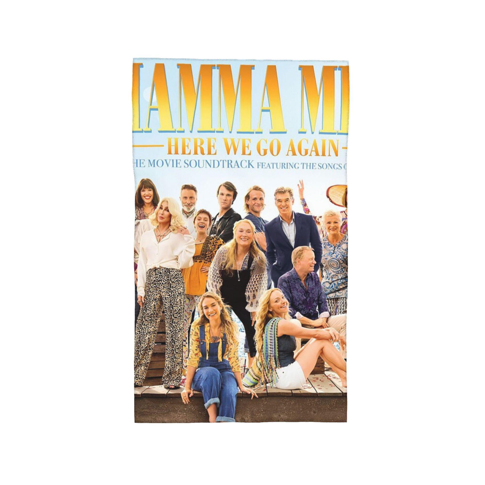 

Mamma mia Soft Face Towel Quick Dry Pool Bath Cotton Towels Absorbent Quick W40*H60(CM)