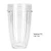 18/24/32oz Juicer Cup Mug Transparent Making Drink Lightweight Compatible with Blender  Juicer Cup Mug for Kitchen for Nutri Blender 600W