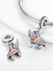 Charm Bead Components Plata Copper Metal Colors Car Snow Boots Bead Components Charm Bead Component Pendant Bead Component Designed For Authentic