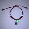 Luminous Christmas Snowflake and Santa Claus Women's Bracelet - Perfect Holiday Gift