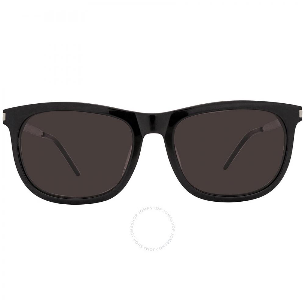 

Черные спортивные женские солнцезащитные очки Saint Laurent SL 509 001 56