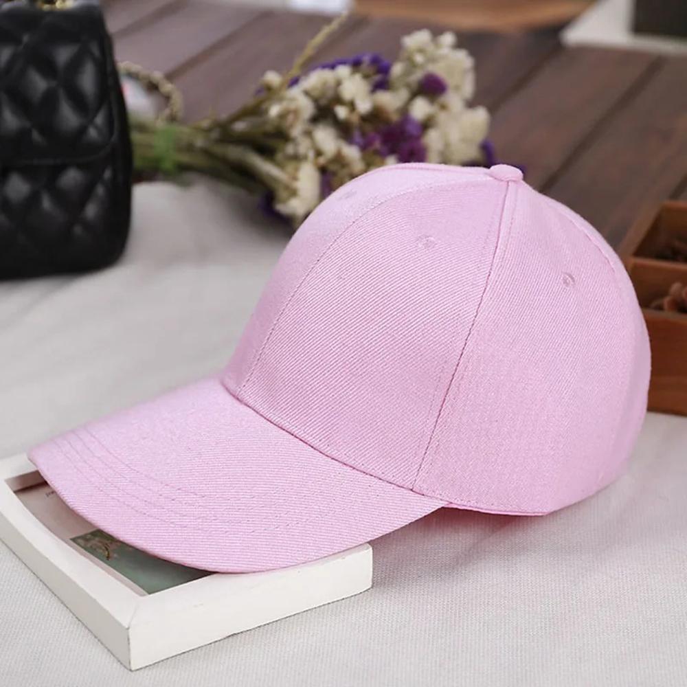Casual Baseball Cap For Women Men Fashion Retro Solid Color Outdoor Sports Hat
