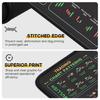 Stock Market Inspired Desk Pad Featuring Ergonomic Design Reduced Fatigue High Density Material Clear Printing Detail