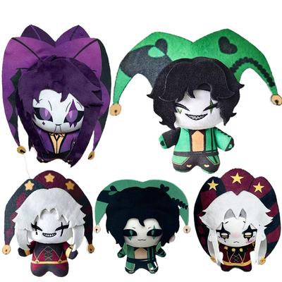 New 10cm Harlequin Pierrot The Freak Circus Freaks Plush Doll Cute Anime Peripherals Toy Halloween Christmas Gift