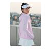 Sun Protective Coat Thin Hooded Sun Protective Clothing Women Outdoor Long Sleeve Jacquard Breathable Quick Drying Sun Protective Clothing