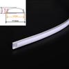 2-20pcs/lot 0.5m/1m Flexible U-type Aluminum Profiles For 5050 5630 LED Bendable Flat Shell Milky Cover Channel Bar Strip Lights