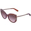 Brown Gradient Cat Eye Ladies Sunglasses Sf890s 210 52 Multi