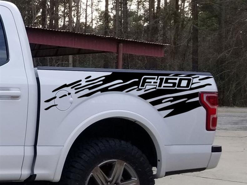 Exclusive Ford Raptor F150 Pickup Body and Trunk Decorative Stickers