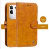 Vintage Crazy Horse Texture PU Leather Flip Wallet Phone Case for Vivo Y29 4G Card Holder Kickstand Shockproof Protective Cover