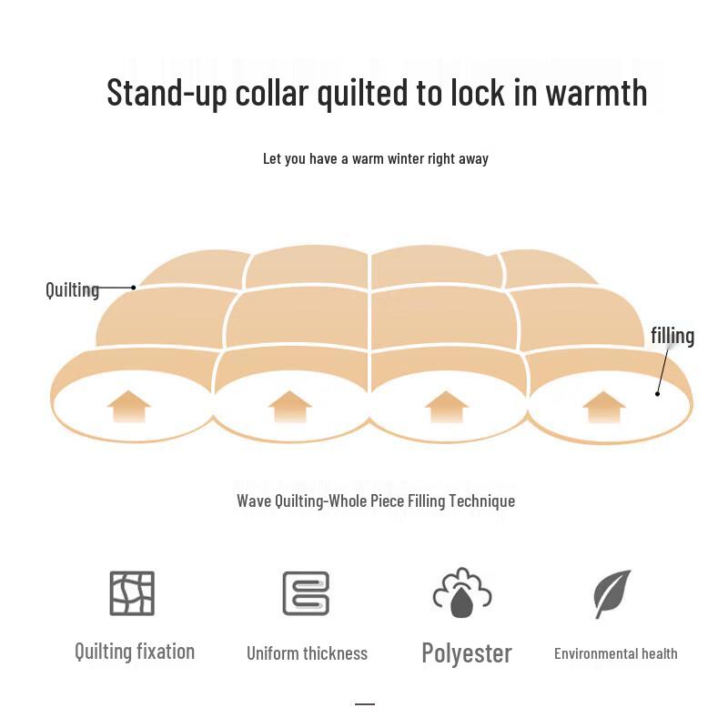 AnChao Fluffy Warm Breathable Seven-Hole Fiber Quilt