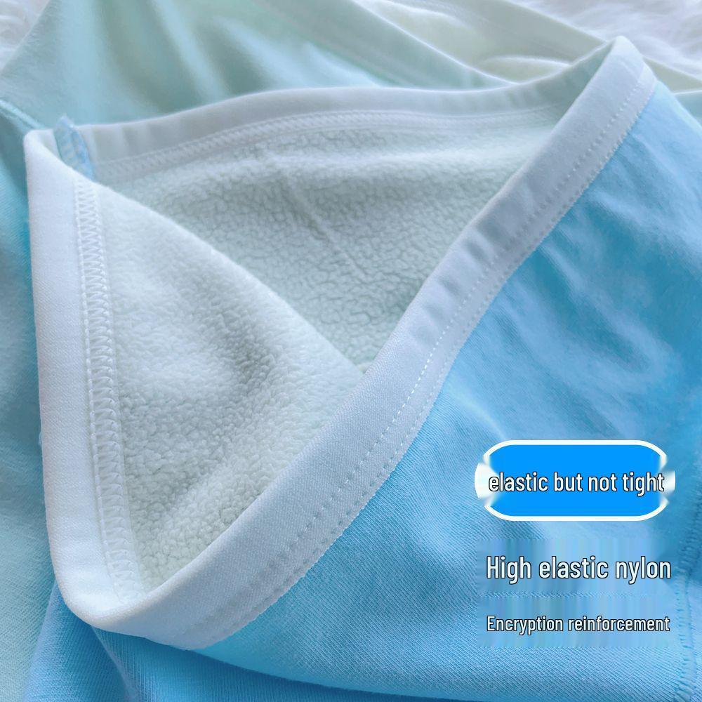 Winter Velvet Boys' High Waist Anti-Slip Boxer Briefs with Belly Protection