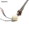 SNDHEATER 220V 1.5KW Electric Water Heating Element for Solar Tank G1" 32MM Thread with Temperature Control 37CM 3 Wire with Cap