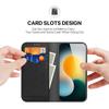 För Xiaomi 15 Magnetiskt Fodral Kolfiberstruktur Vattenöverföring PC Telefonfodral