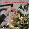 2D Christmas Decoration Pendant Christmas Tree Tag Theme Party Crafts Ornament