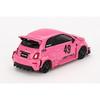 MINI GT 1/64 Scale Abarth 595 LB-WORKS X Abarth Works Pink (Left-Hand Drive) Finished Model MGT00851-L