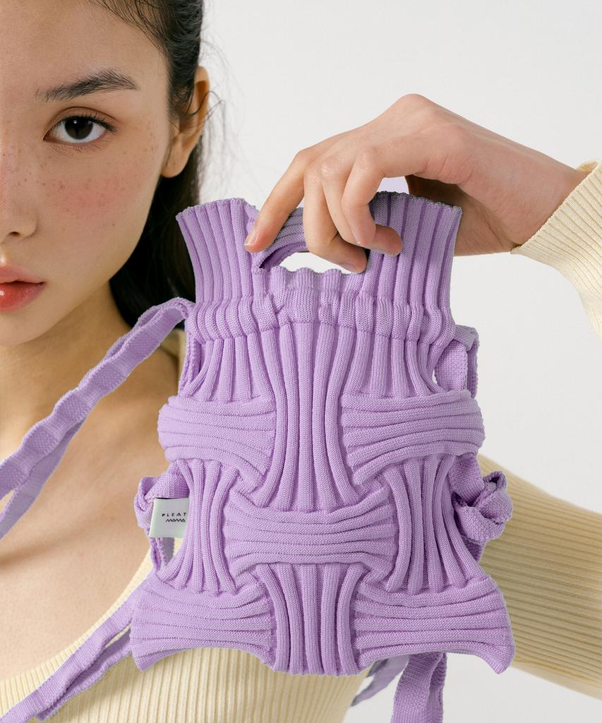 Pleatsmama Mini Crossbow Bag Lavender