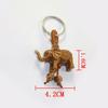Lucky Elephant Resin Pendant Keychain Car Key Ring Holder Bag Purse Decor Gift