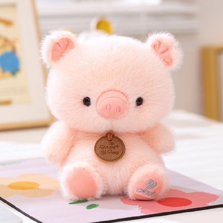 Furry Panda Plush Dolls Animal Kitten Toy Furry Stuffed Toy Cuddle Toy for Birthday Christmas Gifts