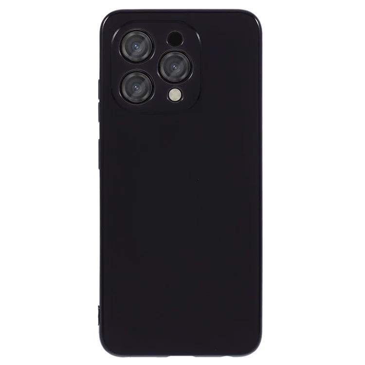 

For Doogee N55 / N55 Pro Case Flexible TPU Anti-Scratch Phone Cover - Black