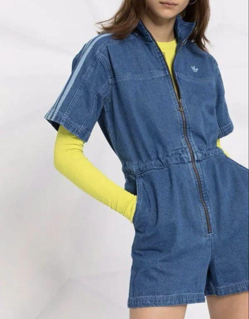 

[Б/У] Джинсовый комбинезон adidas Adicolor