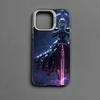 Fate Zero Stay Night S-Saber Phone Case For iPhone 16 15 14 13 12 11 Pro Max Black Matte Multicolor Laser Metallic Aurora Cover