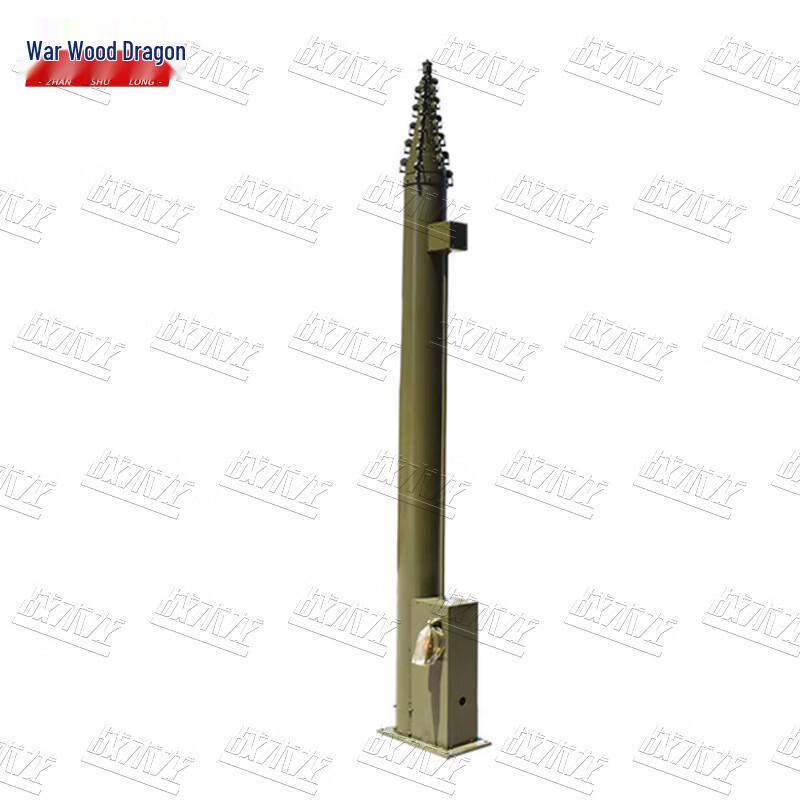 Tactical Quick-Install Ret retractable Lightning Rod