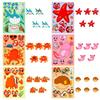 6 Photos/pack of Cute Marine Creatures Repeatable Puzzle Stickers Waterproof Stickers
