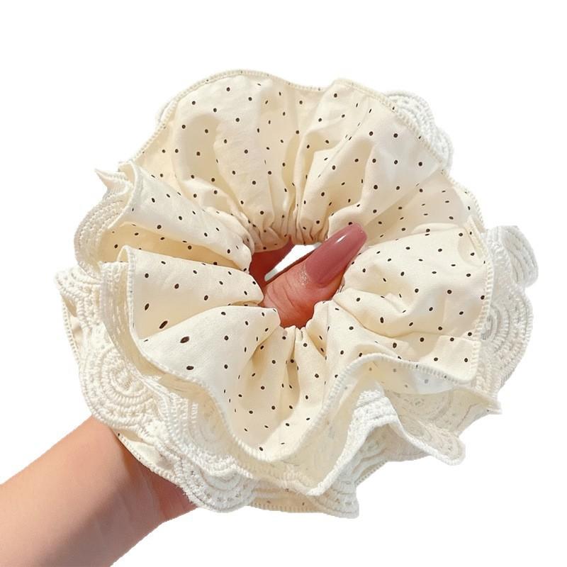 

Ballet storm point lace lace large intestine hair band new hair tie headband gentle temperament low ponytail hair accessories head flower
