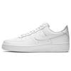 Nike Air Force 1 '07 ''T10'' Leather Slip Resistant Abrasion Resistant Low top Skateboard Shoes Men's White Gray CW2288-111(Team80-''T10'')