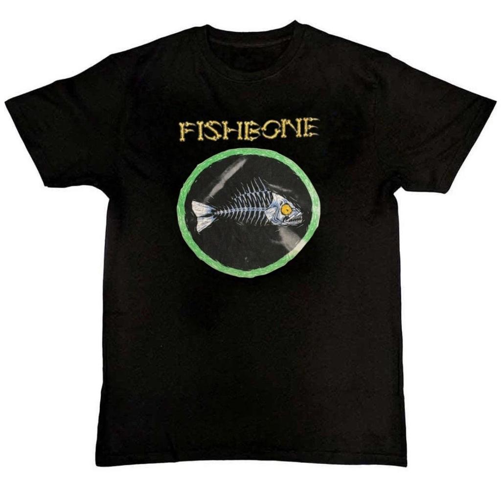 Rare Fishbone Band SWIM Graphic Print Mens T-Shirt S-4XL