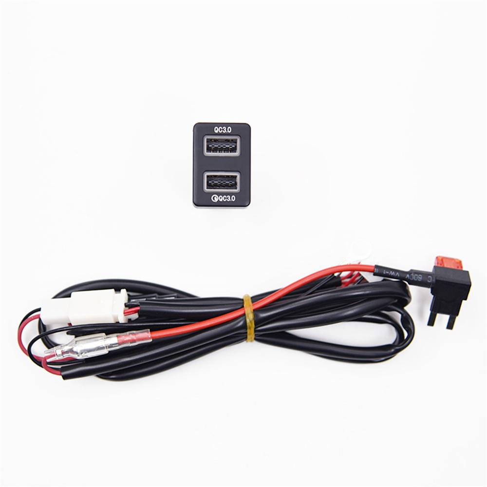 

18W Dual QC3.0 Car Charger for Mitsubishi Outlander/Eclipse Cross/L200