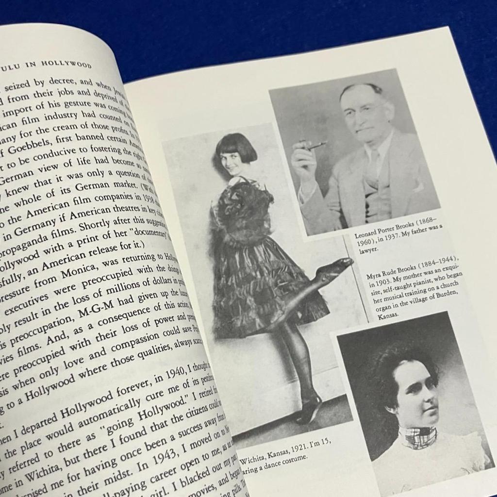 [USED] Louise Brooks Autobiography "Lulu In Hollywood
