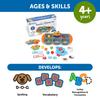 Learning Resources Learn Mini Muffin Phonics Set English Vocabulary LER5547 Authentic Product Let's Separately!