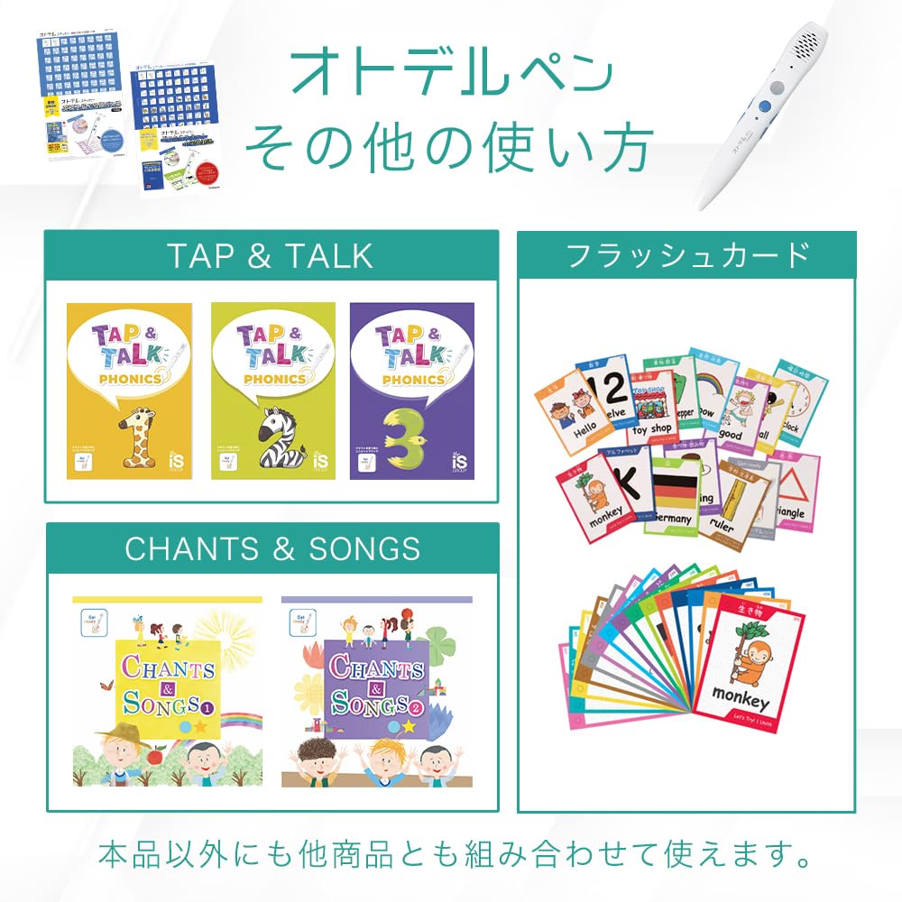 Otodel stickers for Otodel Pen compatible with My First English Picture Dictionary Pen and compatible book sold (Otodel separately)