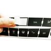 AC Button Repair Sticker Strong PVC Component Easy Installation Air Conditioner Button Cover Quick Fixing for Vehicle