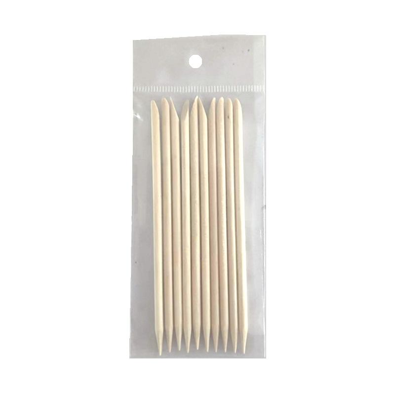 SunelPort Durable Beech Wood Nail Pusher Tool - 11.4cm Long, Multifunctional, 10 Pack