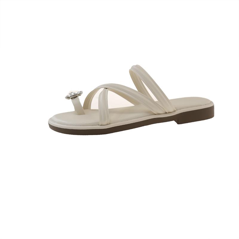 Fashion Shoes Woman 2025 Slippers Casual Glitter Slides Pantofle Luxury Jelly Soft New Flat Fashion Leisure Crystal Female Shoes Slipper