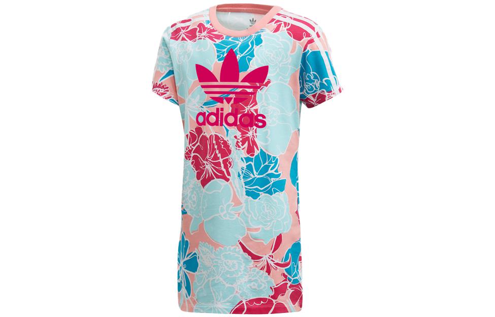 Adidas Originals Kids Dresses Crew Neck Moderate Short FM4900 110