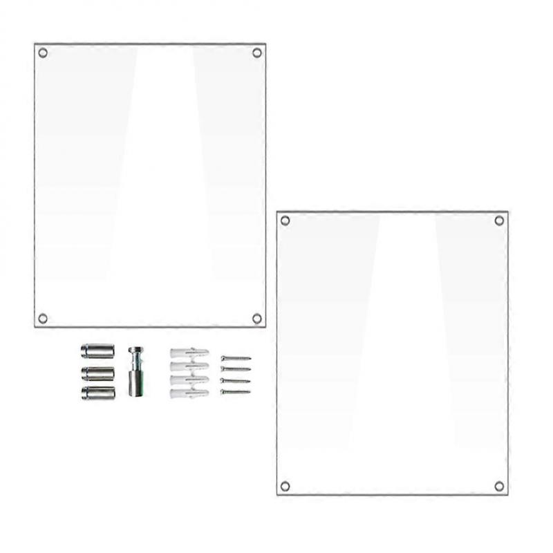 Photo Display Frameless Picture Frame Clear Picture Frame Modern Home Use 1Set