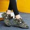 New Outdoor Shoes Women's Large Size Camouflage Mountaineering Shoes Non-slip and Wear-resistant Non-slip and Wear-resistant Fly Weaving Sports and
