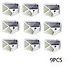 2/4/8/10PCS Solar Light Outdoor 100 LED Wall Lamp PIR Motion Sensor Lamp Waterproof LED Lights For Garden Street Decoration